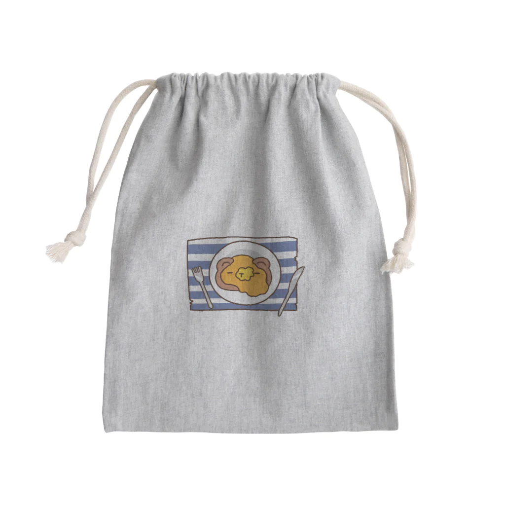 ゆめののこぐまパンケーキ Mini Drawstring Bag