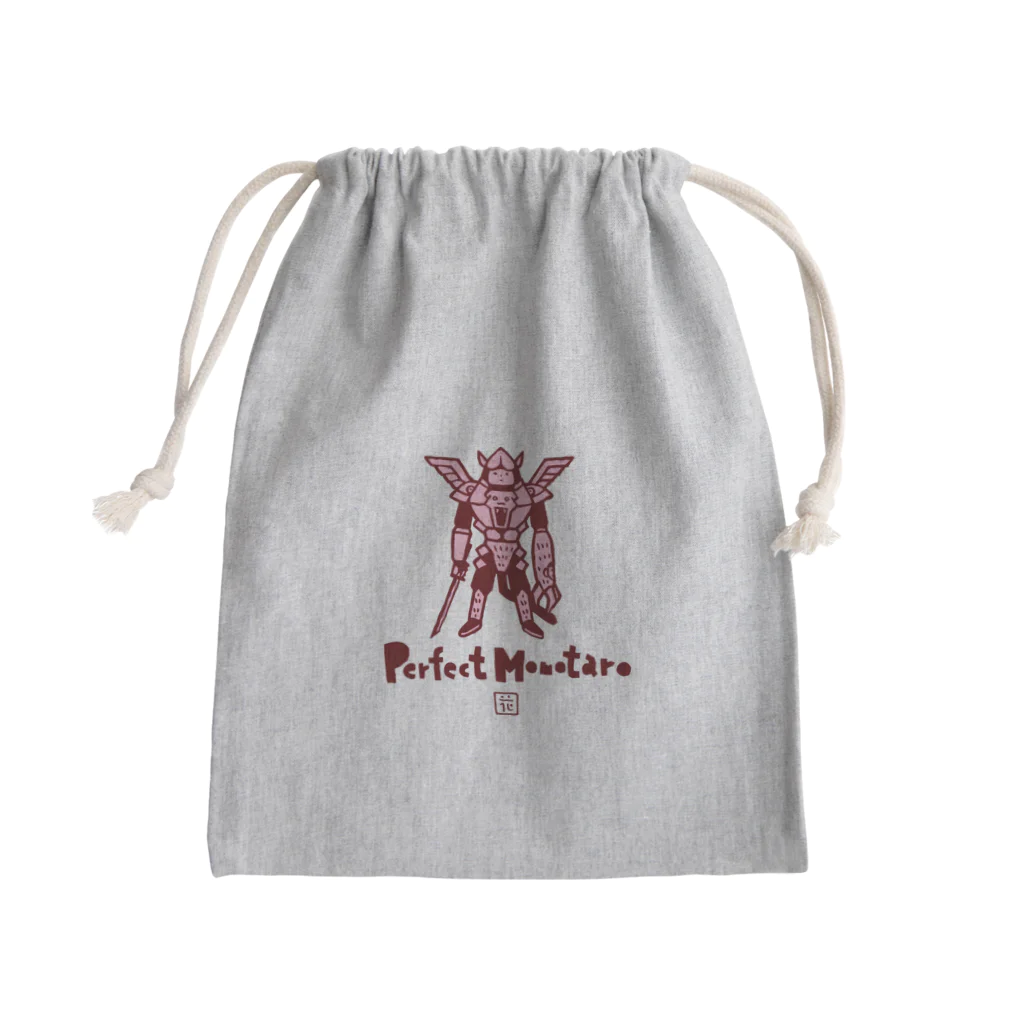 花小金井正幸のヒャヒャヒャ百貨店のパーフェクトモモタロウ Mini Drawstring Bag