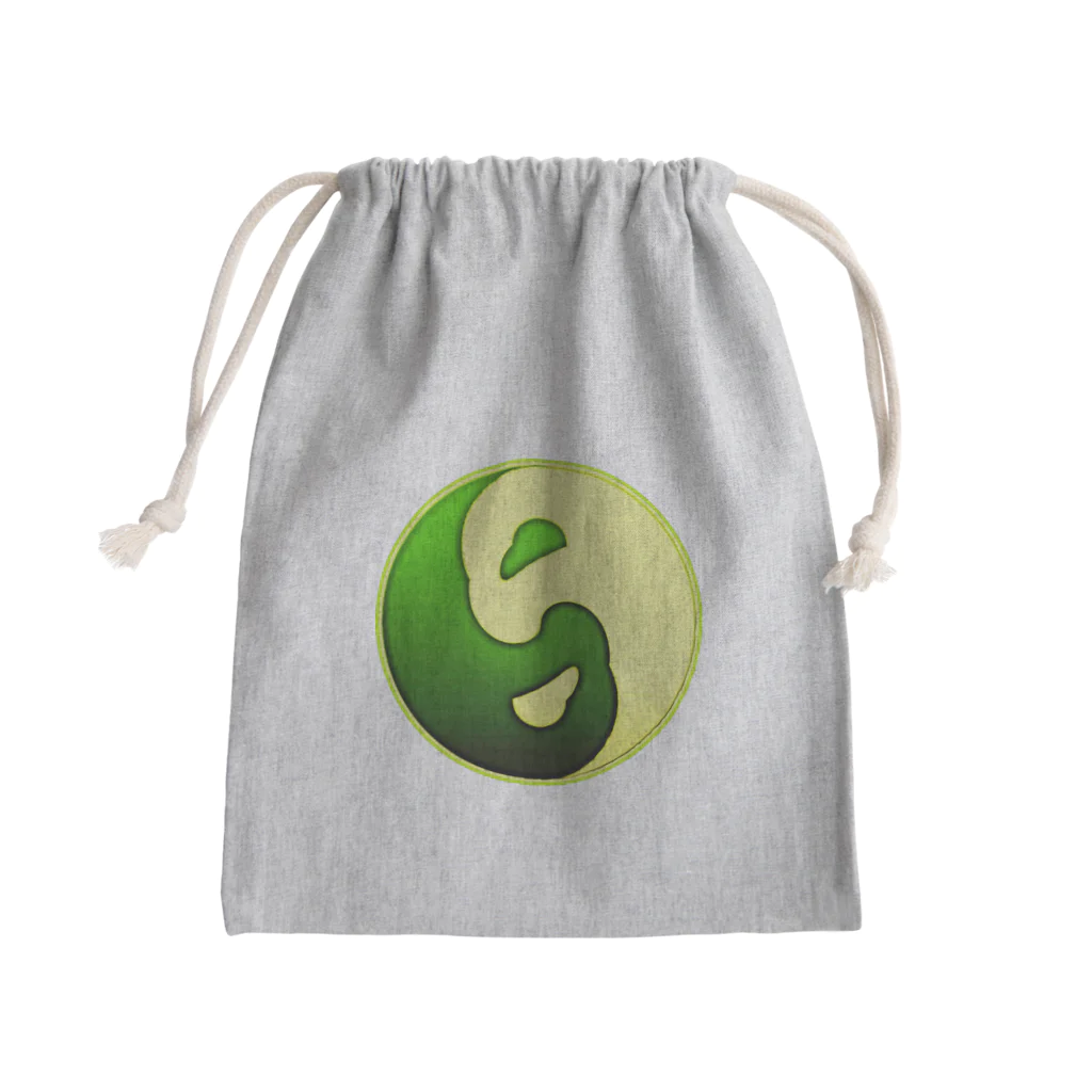 紫園+sion+(麗舞+reybu+)の【陰陽和合🌕月夜ニ💚】 Mini Drawstring Bag