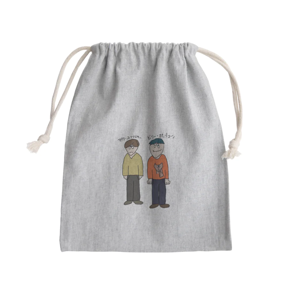 コーイチローのバカなビリー Mini Drawstring Bag