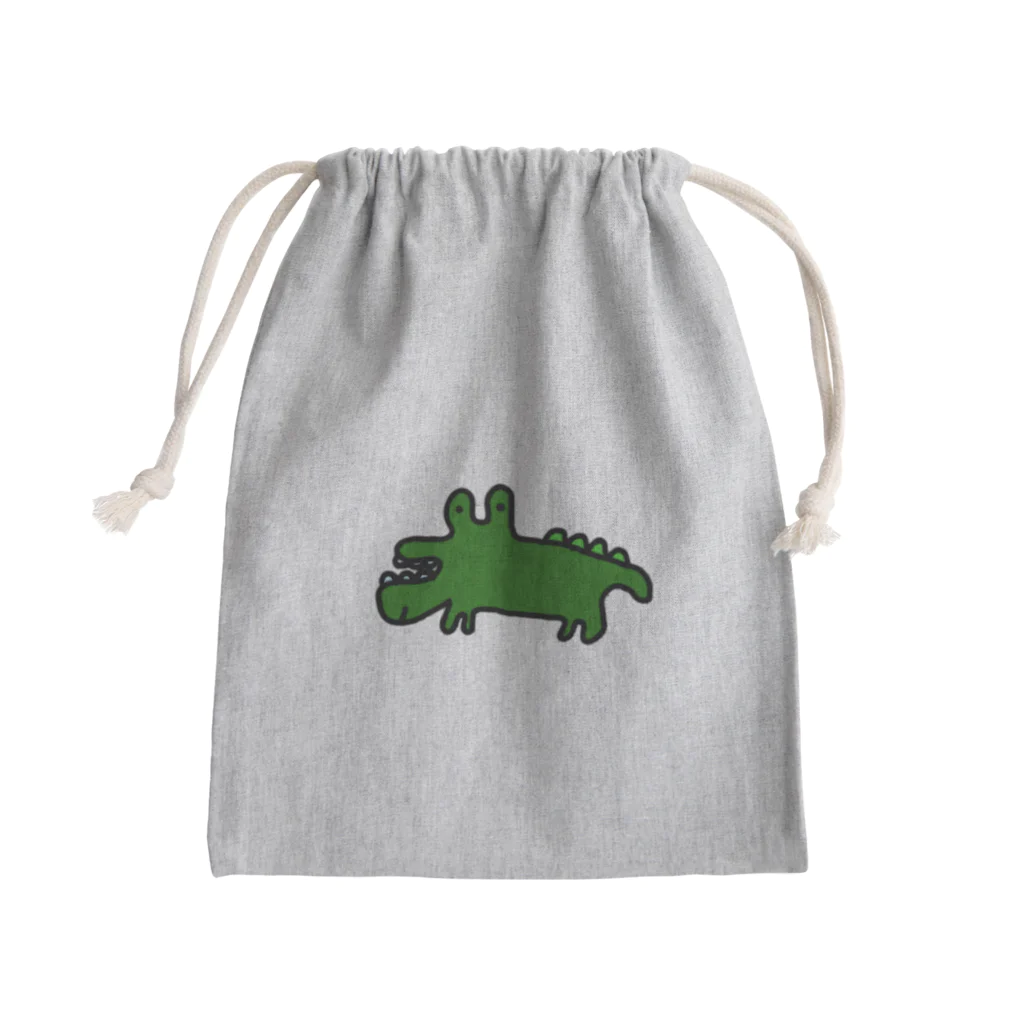 ヨリサダ商会のわにのジェイコブ Mini Drawstring Bag