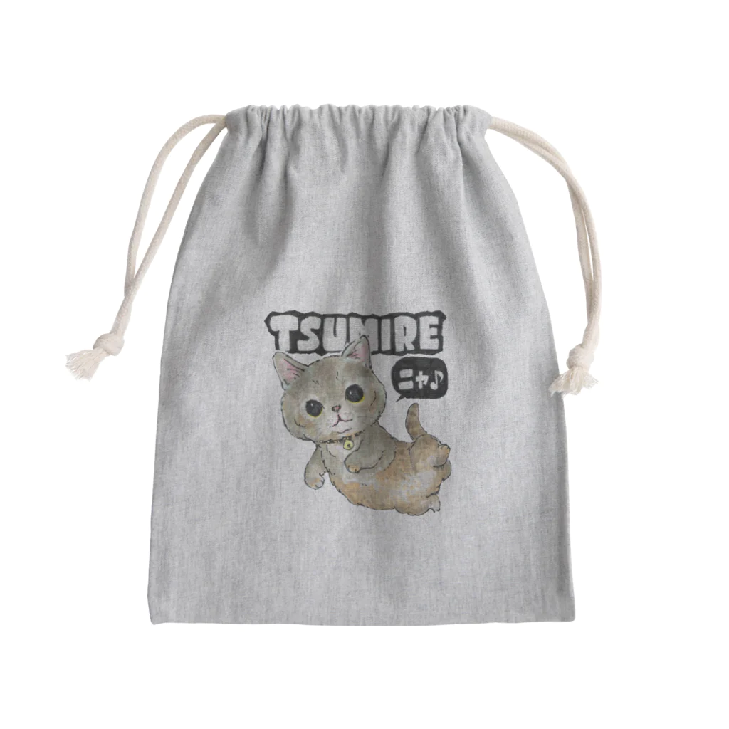 ICE BEANSの★TSUMIRE Mini Drawstring Bag