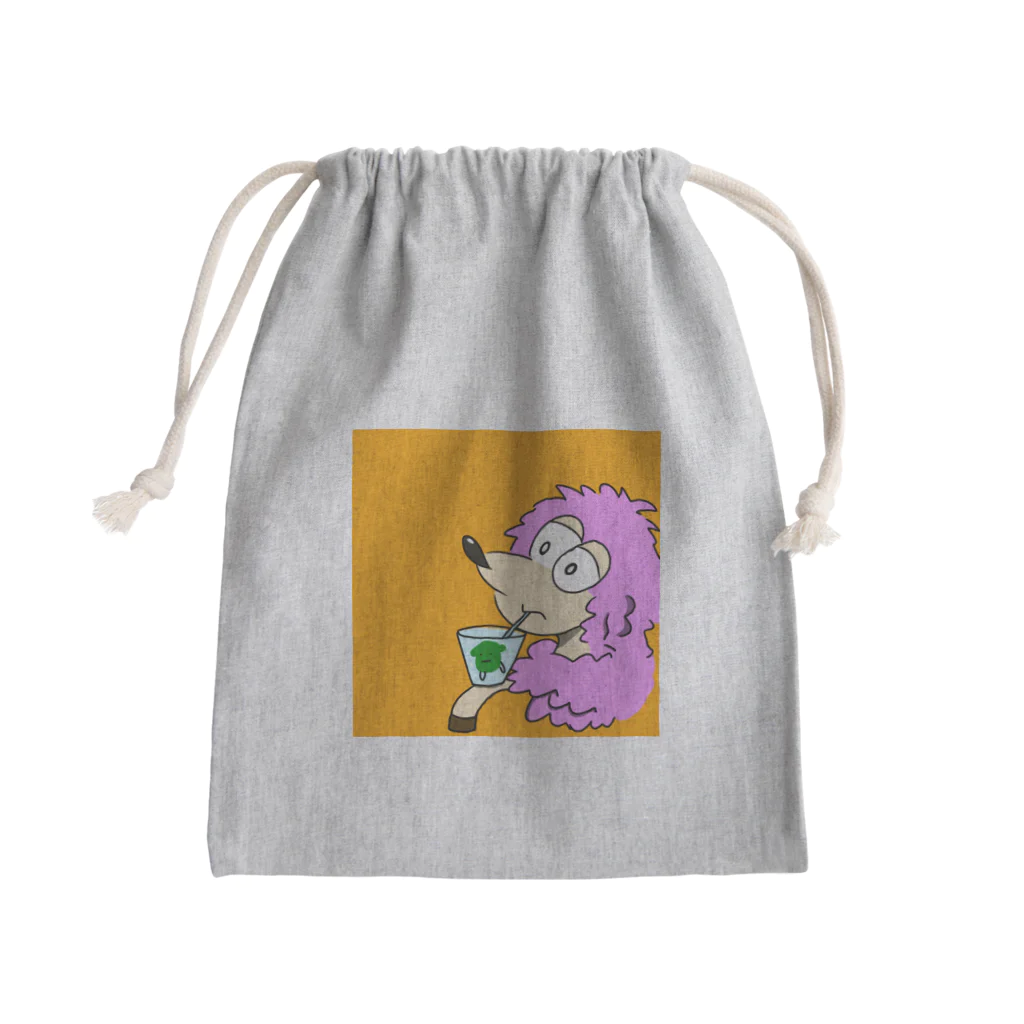 ビネガーライスの謎のピンク Mini Drawstring Bag