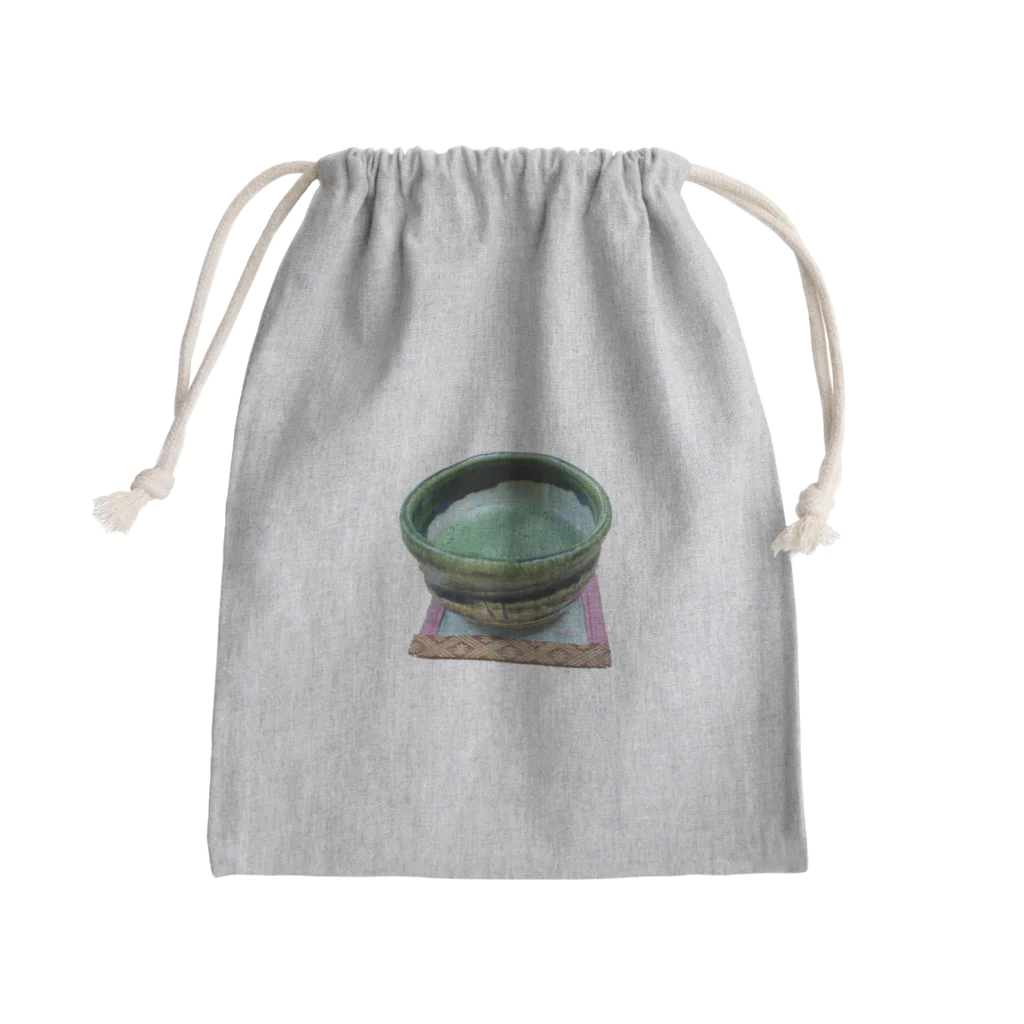 自然と好きなものを。の抹茶🍵 Mini Drawstring Bag