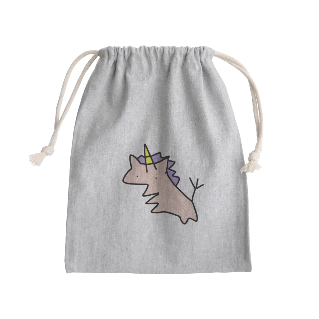 handmade asyouareの僕はユニコーン☆ゆにころ Mini Drawstring Bag