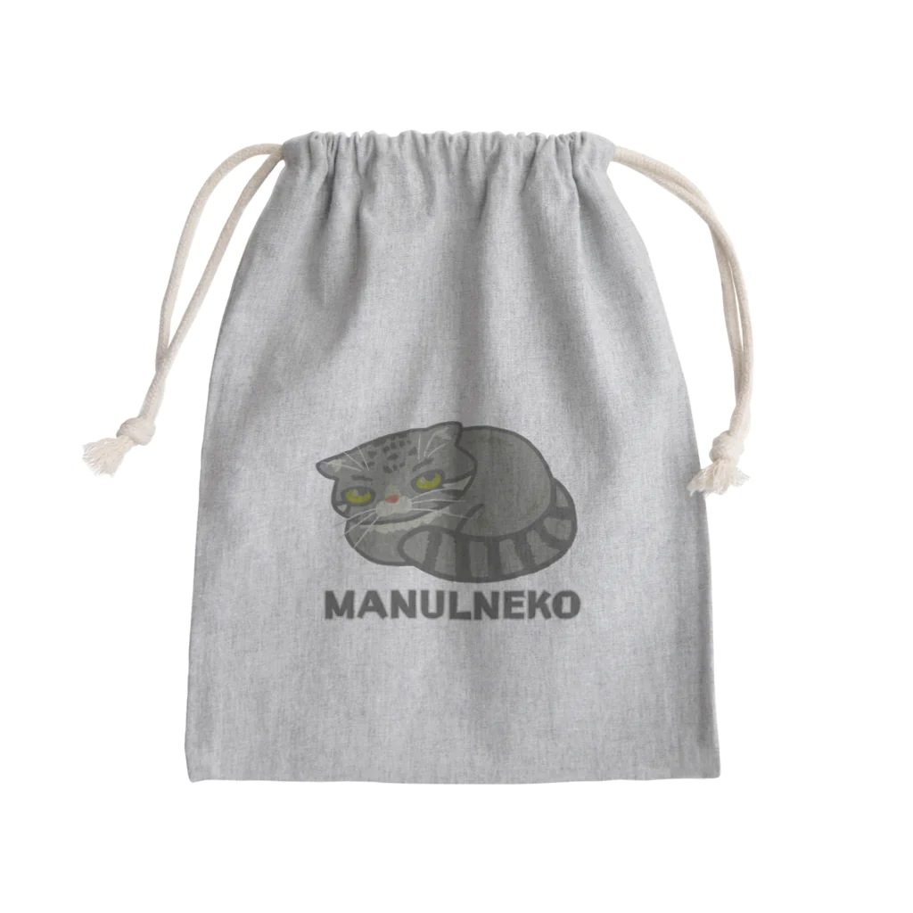 さばかんのマヌルネコ Mini Drawstring Bag