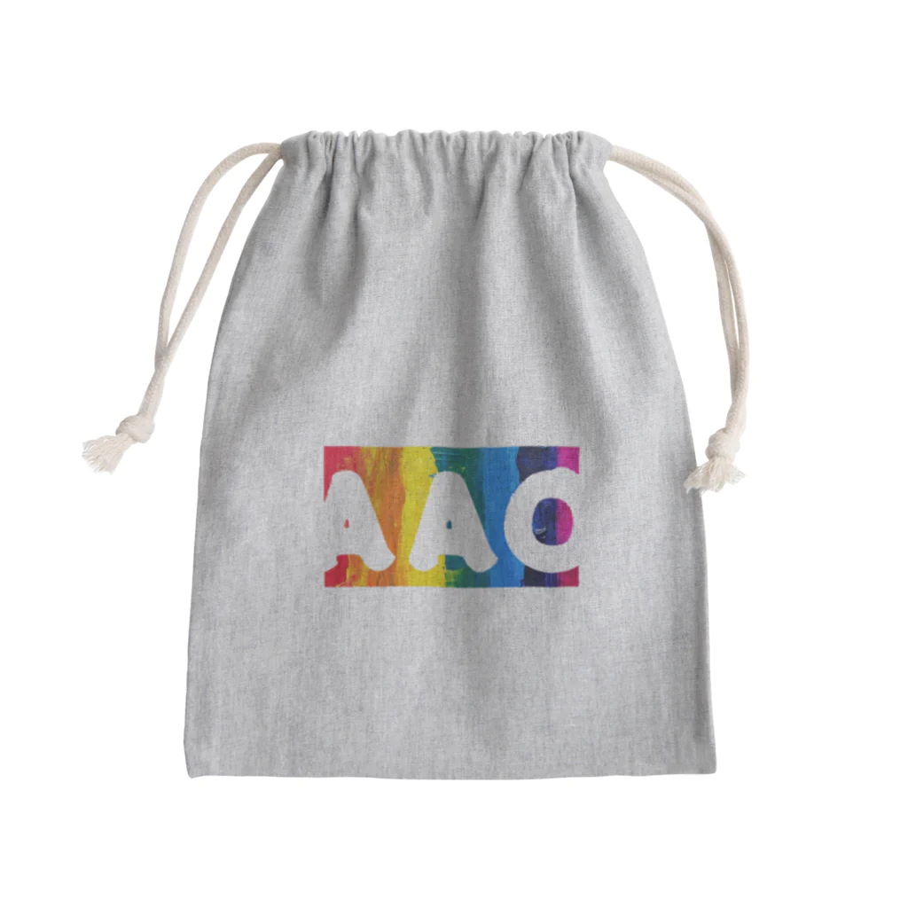 AAOでエイエイオー！のレインボーＡＡＯ Mini Drawstring Bag