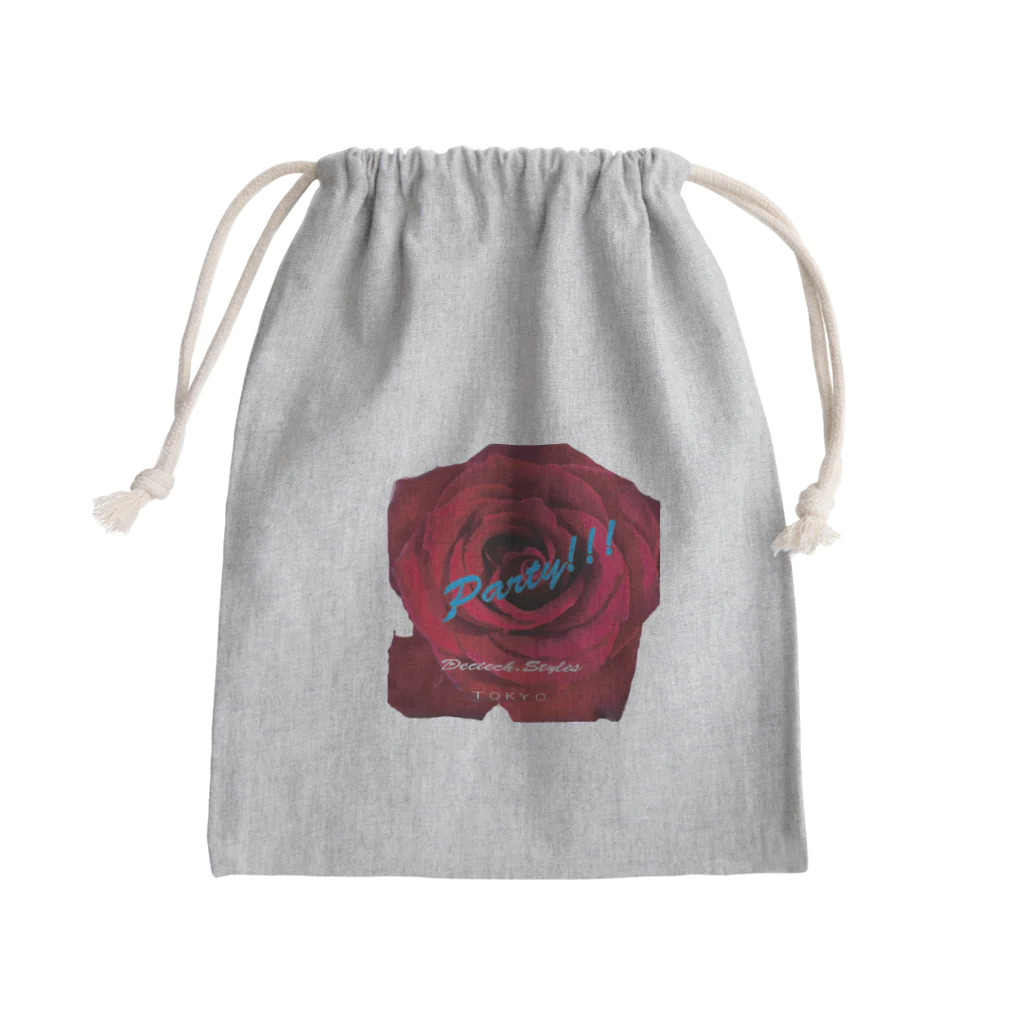 Dectech.stylesの100 red rose Mini Drawstring Bag