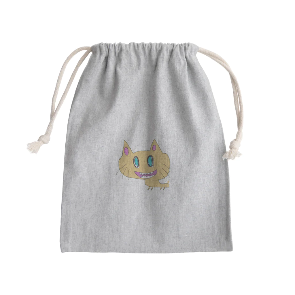 まっちゃのまっちゃねこ Mini Drawstring Bag