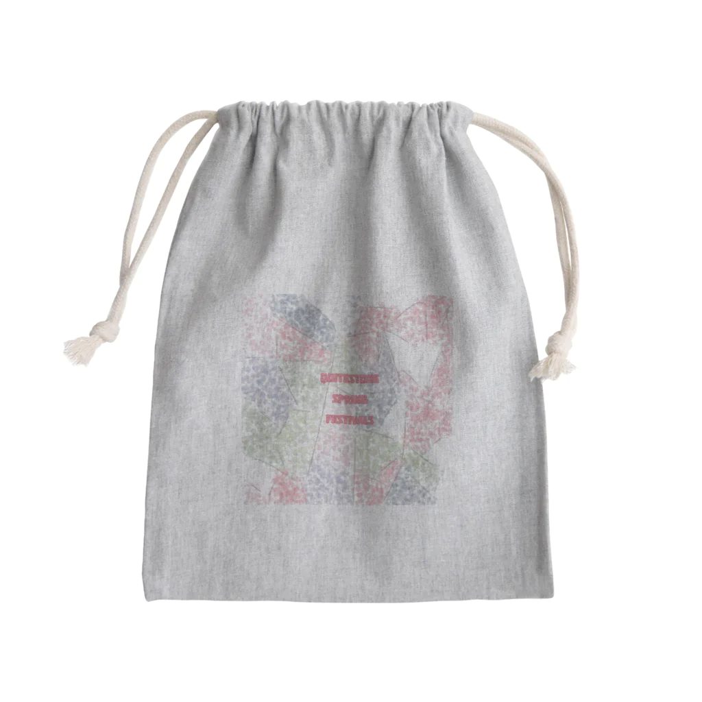 LeafCreateのQuiteStoneSpringFestivals Mini Drawstring Bag