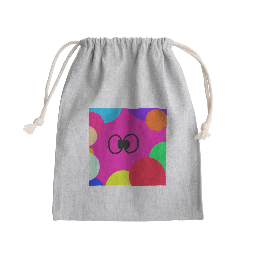 ラクガキから生まれた子たちのたまくん Mini Drawstring Bag