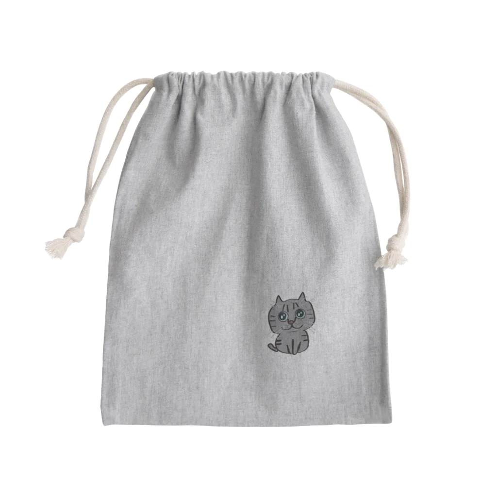 やまじろショップのやまじろところのふくちゃん Mini Drawstring Bag