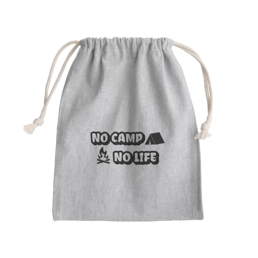 アウトドアデザインのNO CAMP NO LIFE Mini Drawstring Bag