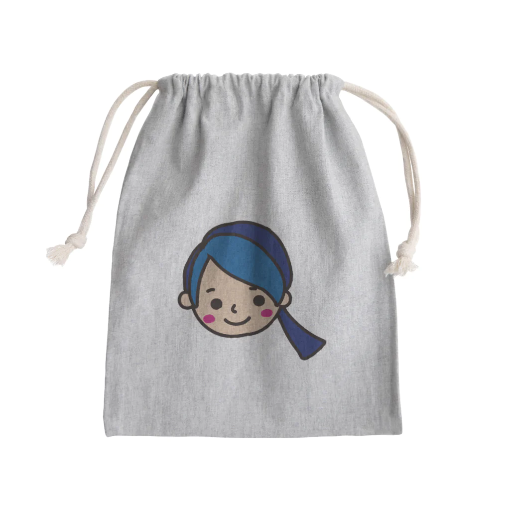 CHOTTOPOINTの大 ルリ【非公認】八王子のゆるキャラ Mini Drawstring Bag