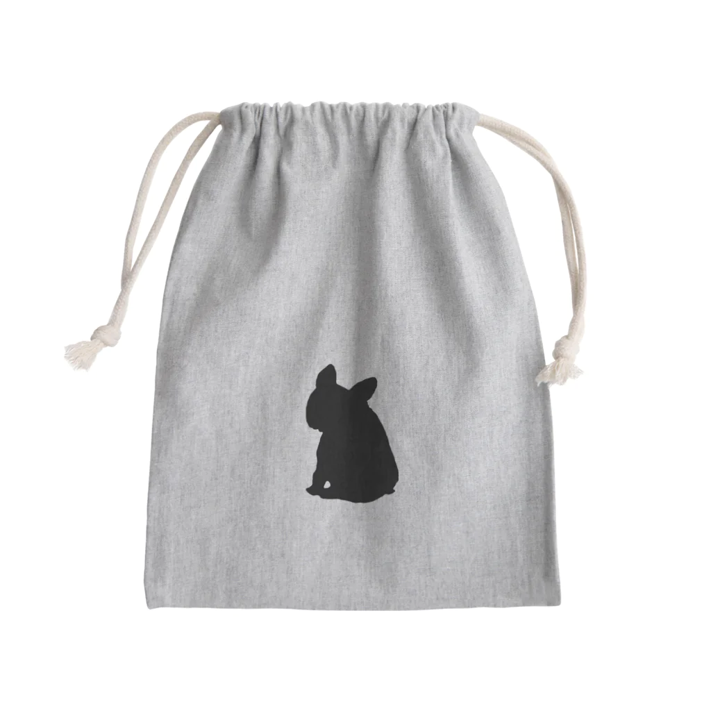 NO FRENCHIE NO LIFE♡のNO FRENCHIE NO LIFE♡ブヒロゴ Mini Drawstring Bag