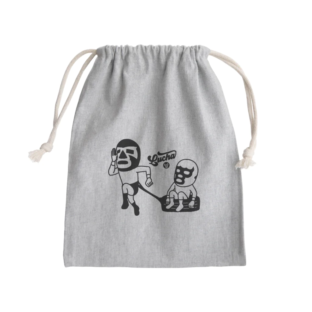 LUCHAのLUCHA#106mono Mini Drawstring Bag