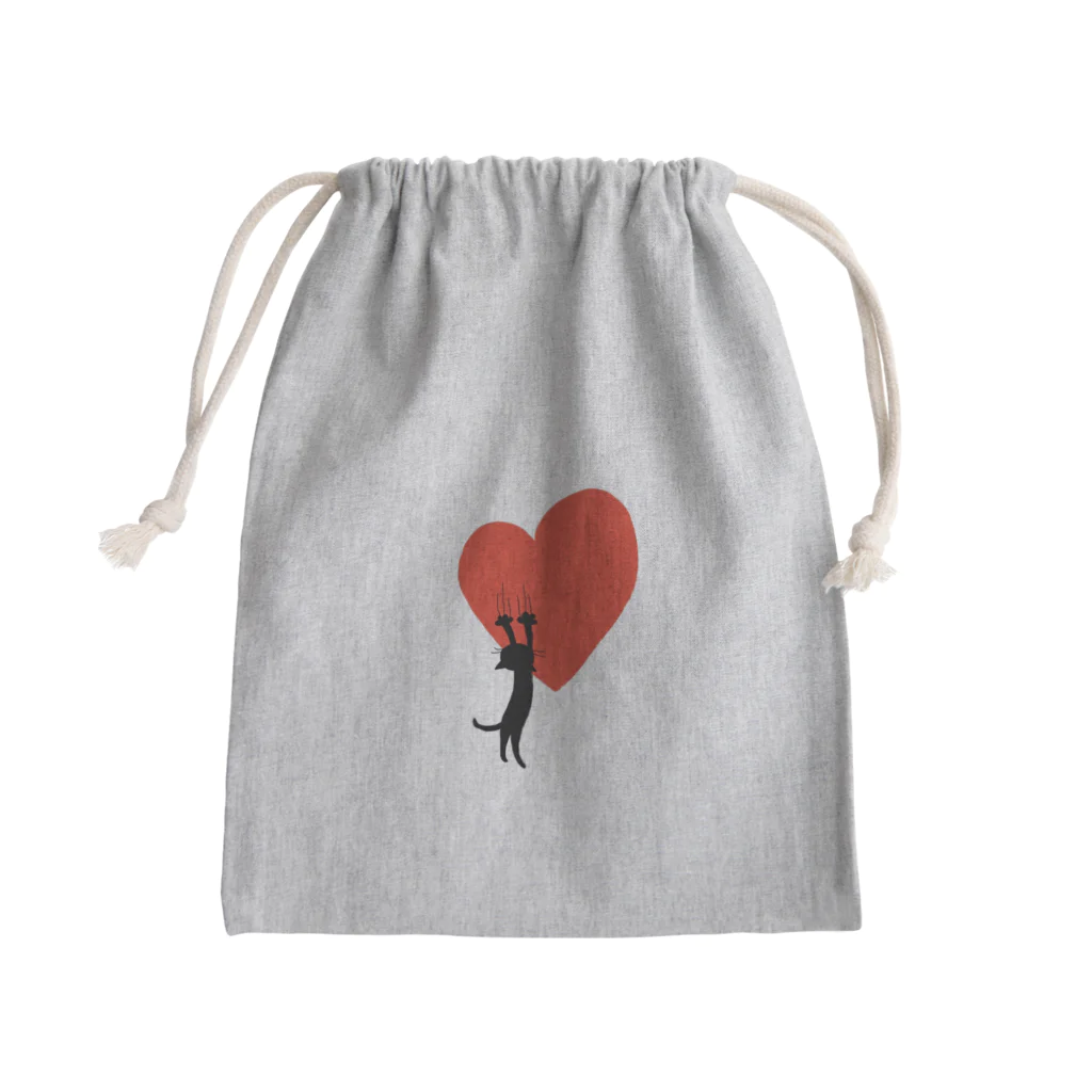 ゆうあーとの愛の爪痕 Mini Drawstring Bag