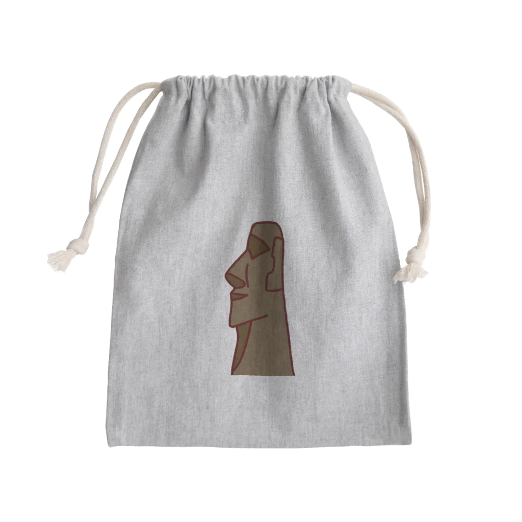 GREAT 7のモアイ Mini Drawstring Bag