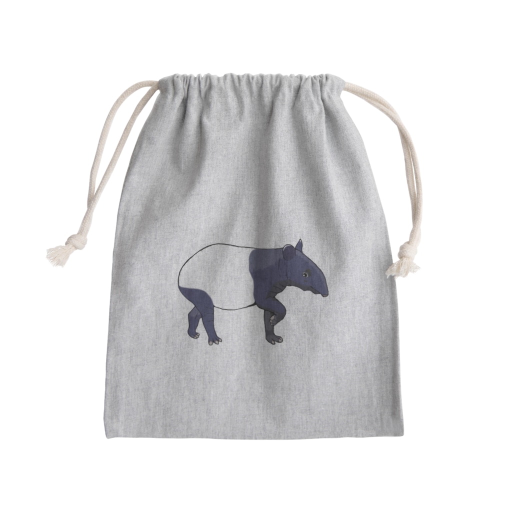 LalaHangeulのマレーバク母さん　文字無し Mini Drawstring Bag