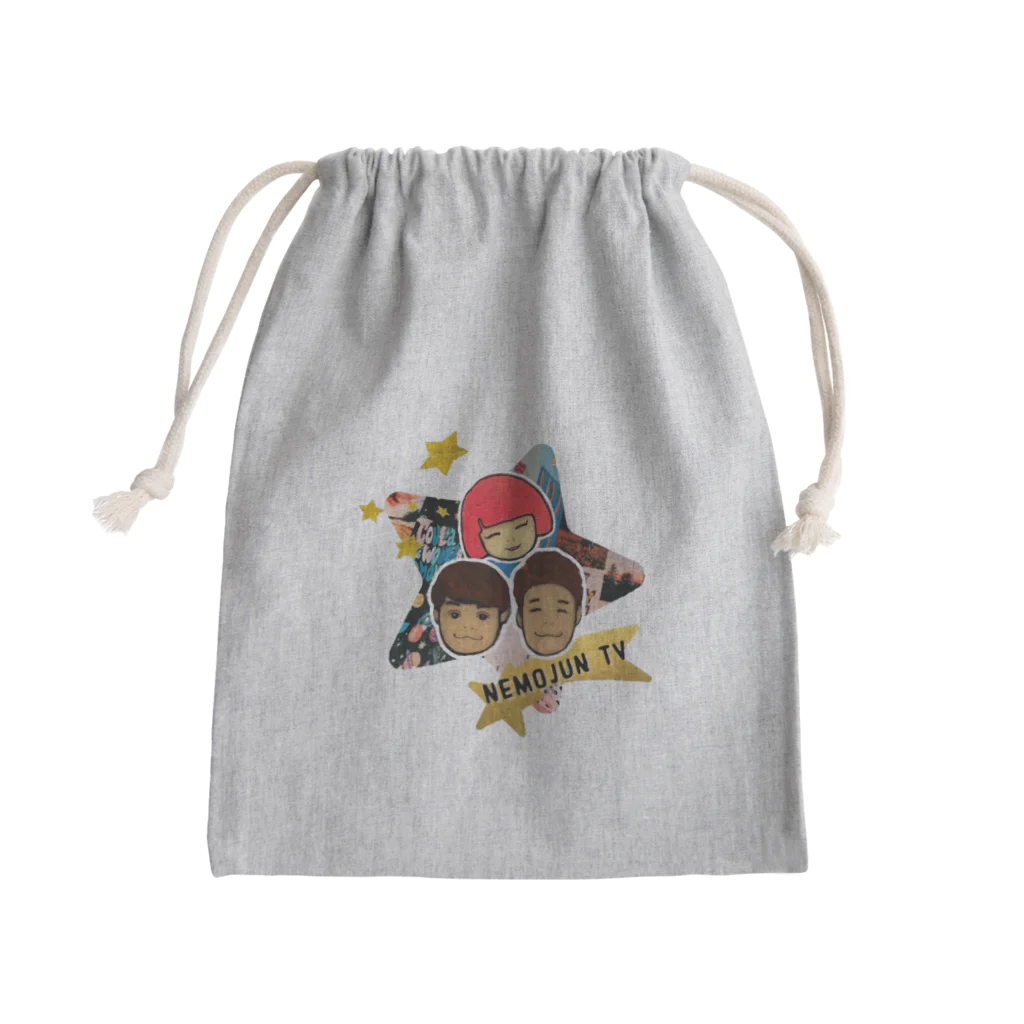 NJTVGoodsの【NJTVシリーズ】全員集合！ Mini Drawstring Bag