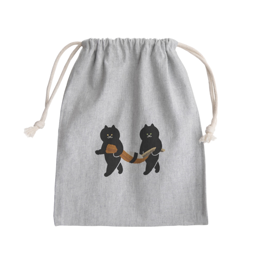 SUIMINグッズのお店の穴子ブラザーズ Mini Drawstring Bag