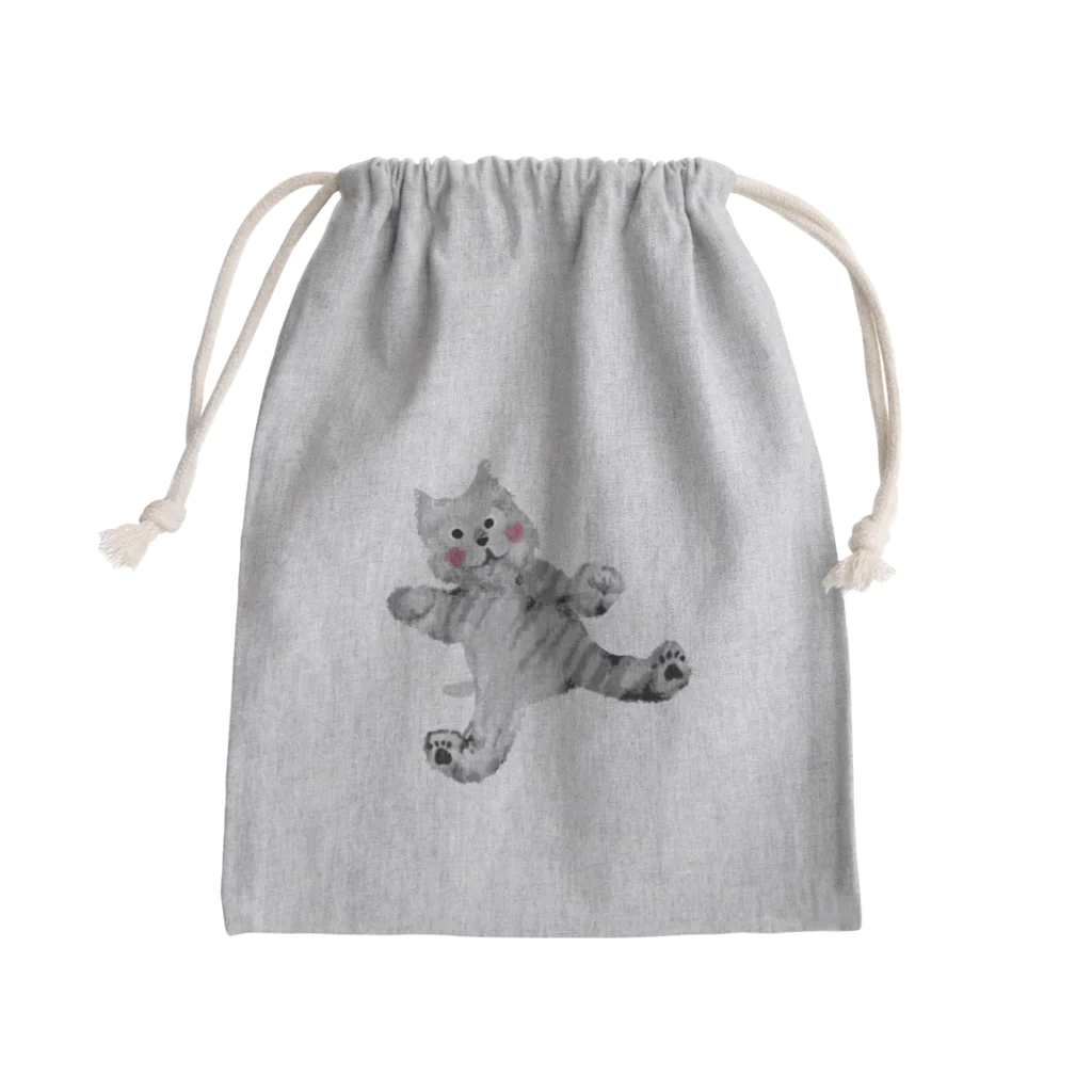 🤍一ノ瀬 彩 🐇⸒⸒ suzuri支店🤍の甘えんぼイヌ【ゆめかわアニマル】 Mini Drawstring Bag