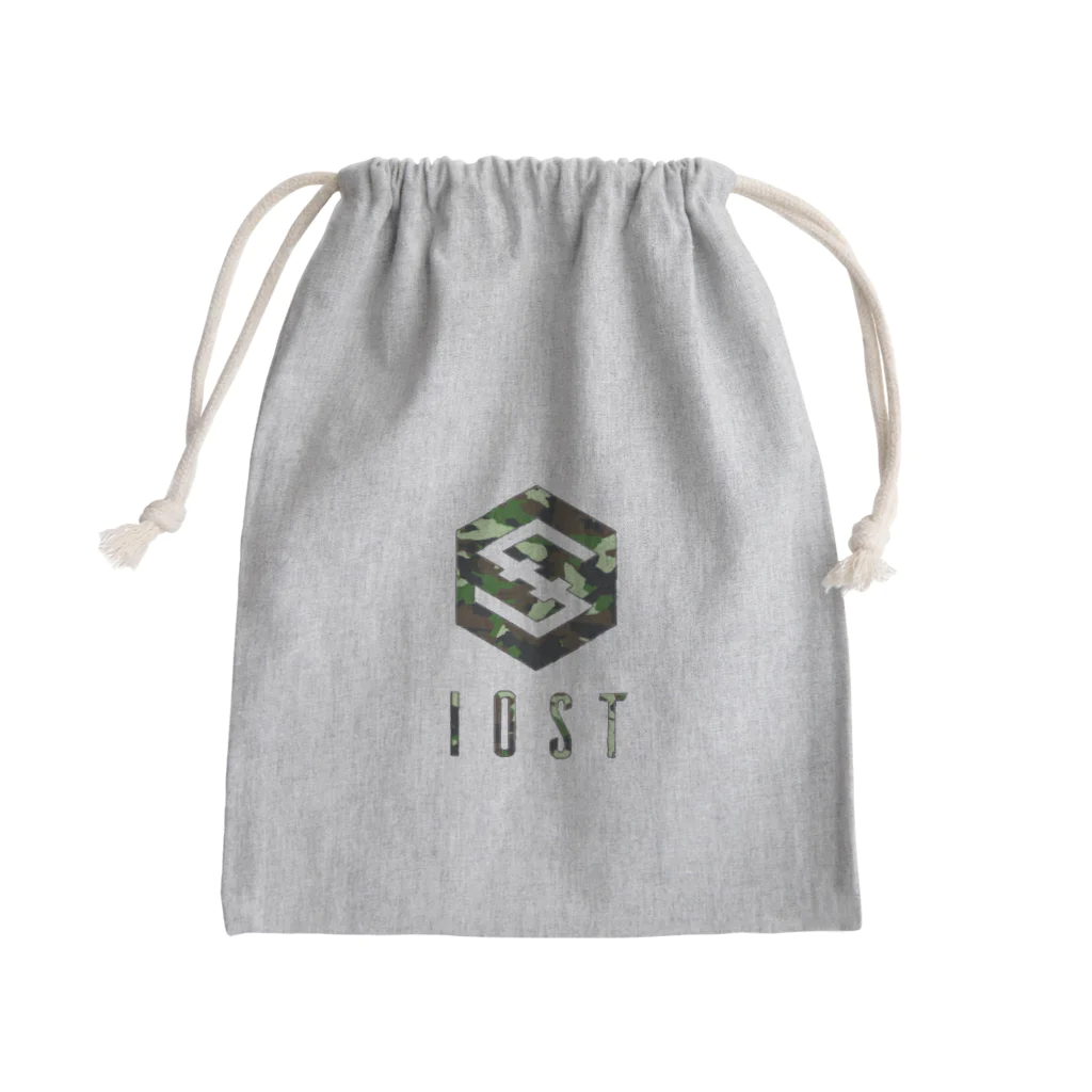 IOST_Supporter_CharityのIOST 【迷彩ロゴ】シリーズ Mini Drawstring Bag