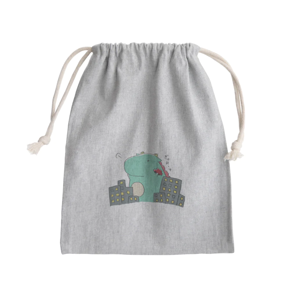 たつくんSHOPの侵略たつくん Mini Drawstring Bag