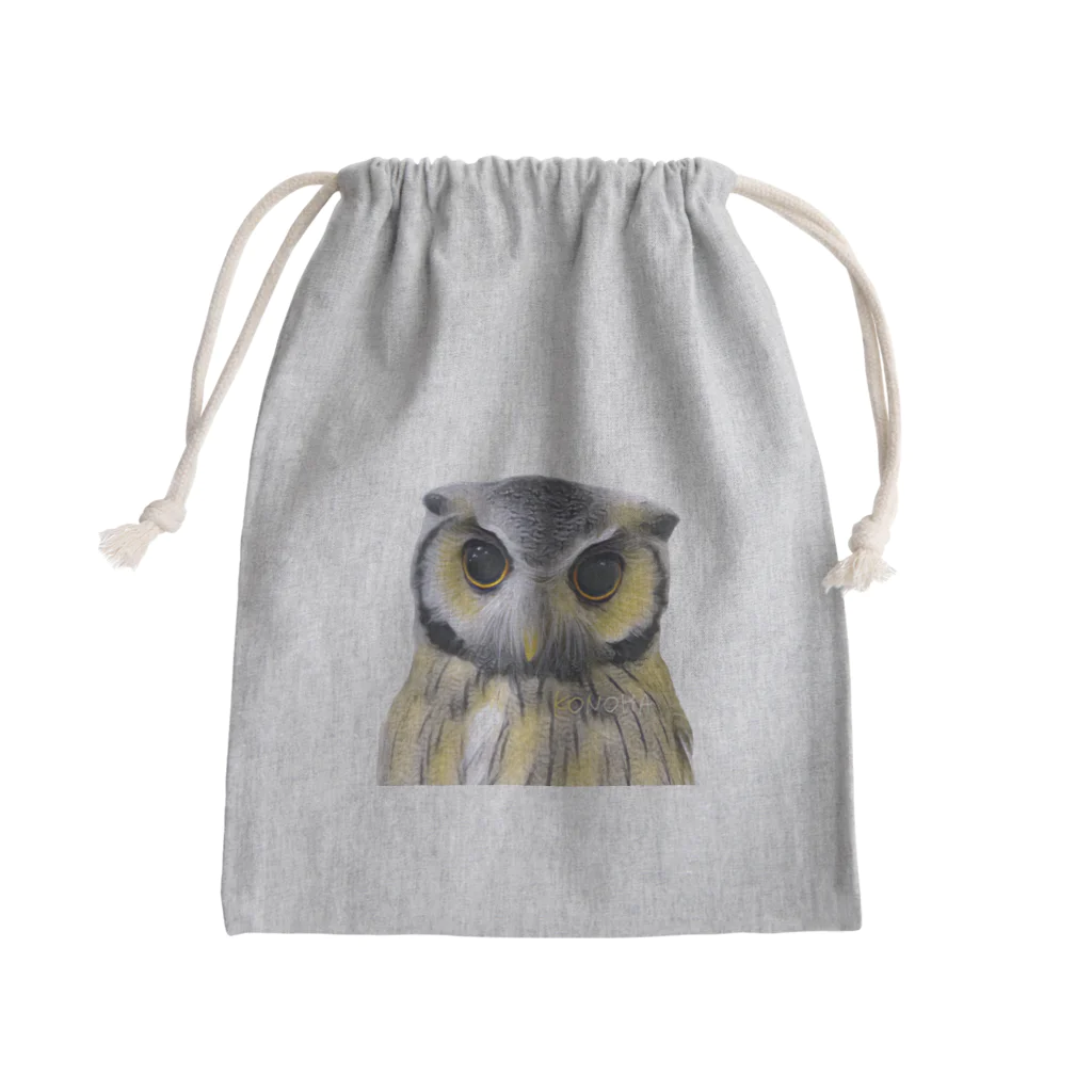 このはとショコラのまんまるこのは Mini Drawstring Bag