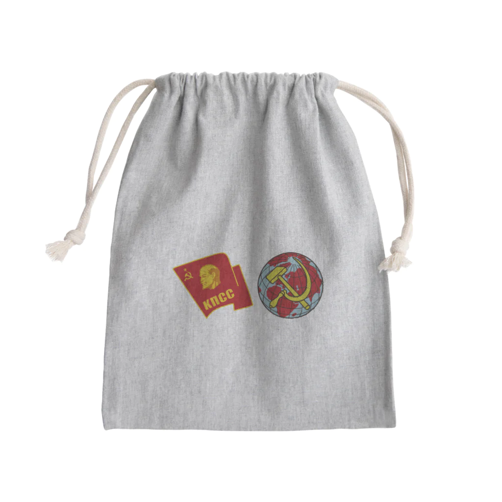 小坂保行のボリシェヴィキ_コミンテルン Mini Drawstring Bag