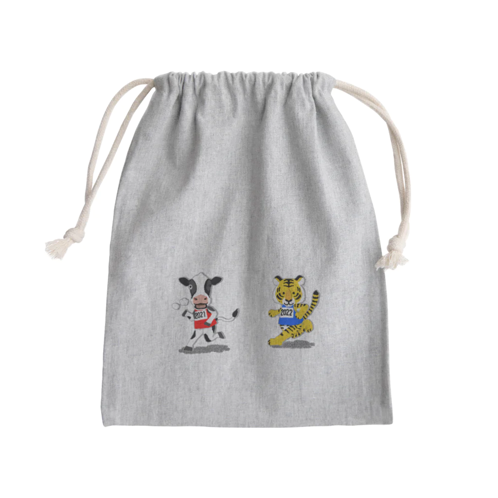 くいなの母の丑寅 Mini Drawstring Bag