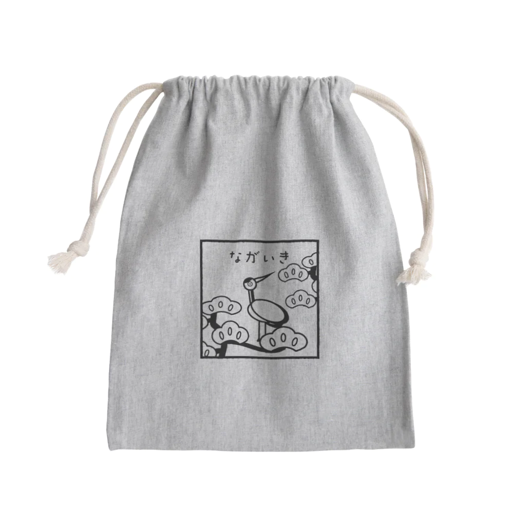 四季の四季鳥どり Mini Drawstring Bag