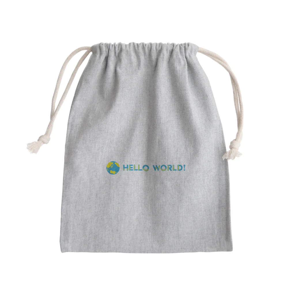 HelloWorld_suzuriのHelloWorld Mini Drawstring Bag