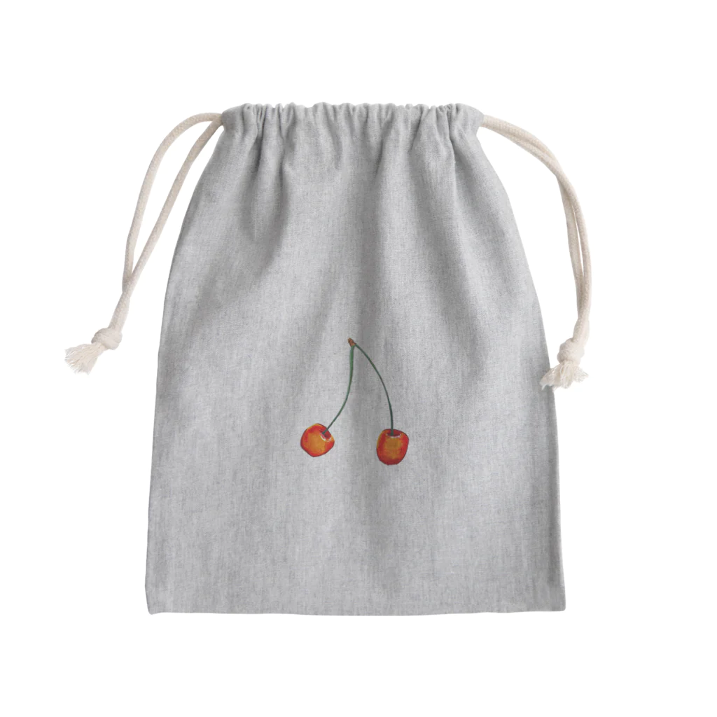 本鮪のサクランボ(ふつう) Mini Drawstring Bag