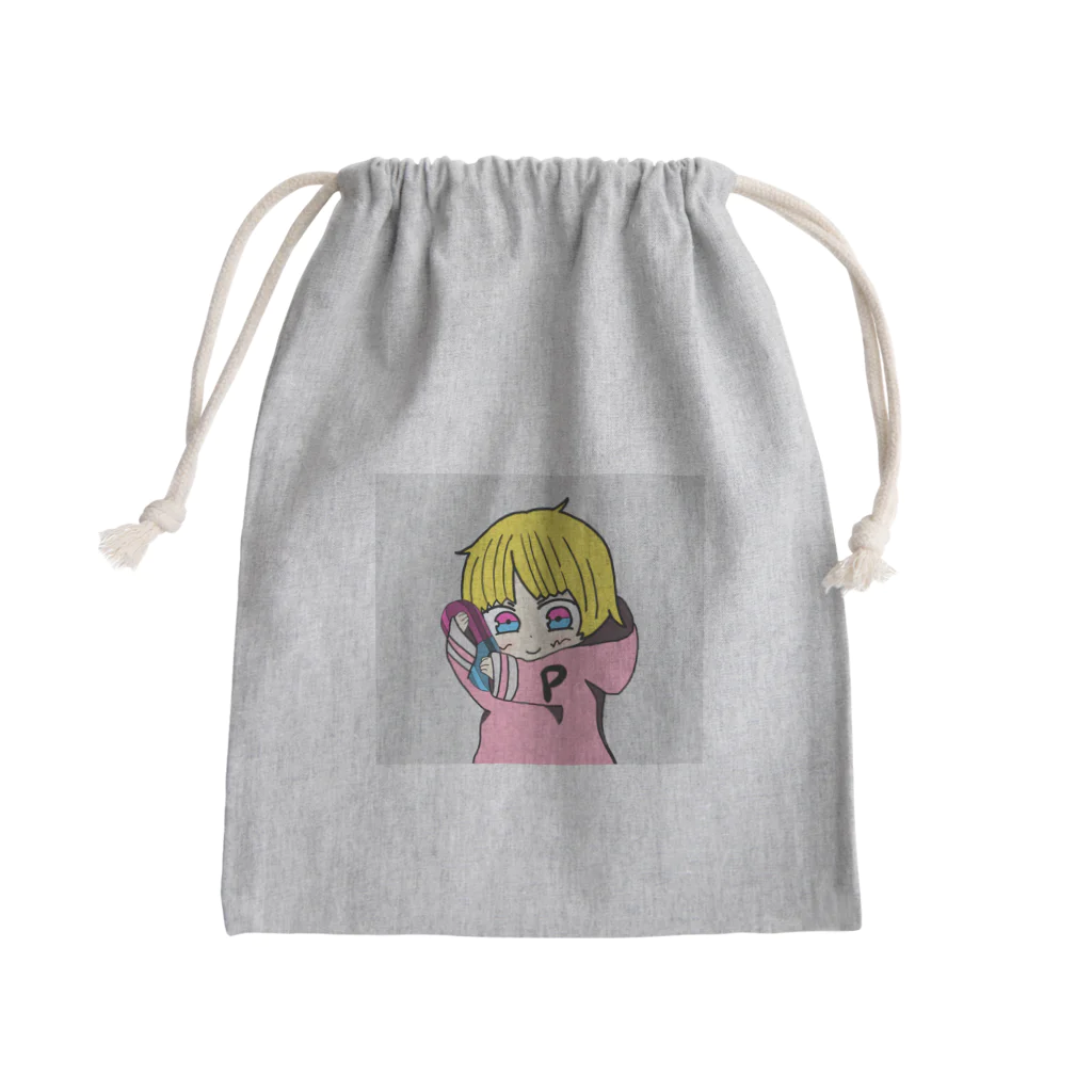 ピノコ@双極性の大学生･イラスト描きの小さなピノコ Mini Drawstring Bag