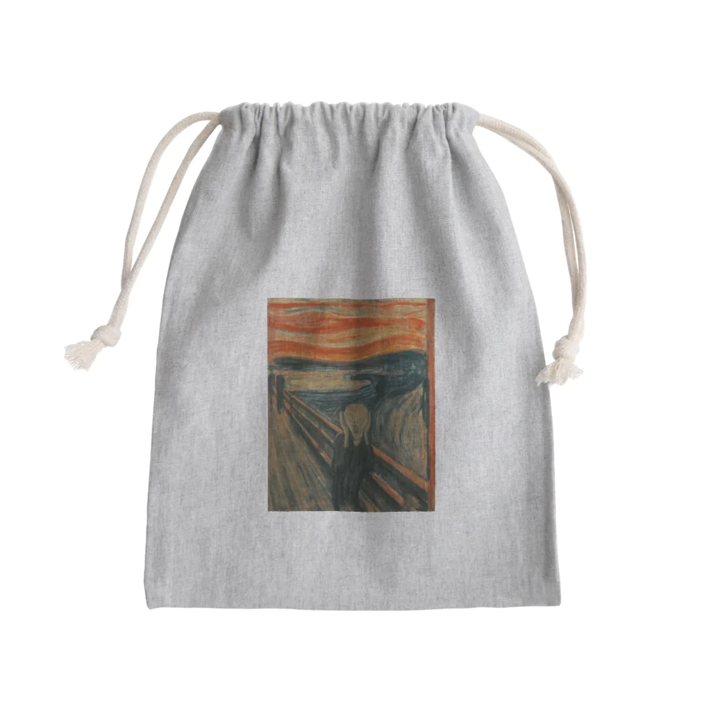 artgalleryのThe Scream Mini Drawstring Bag