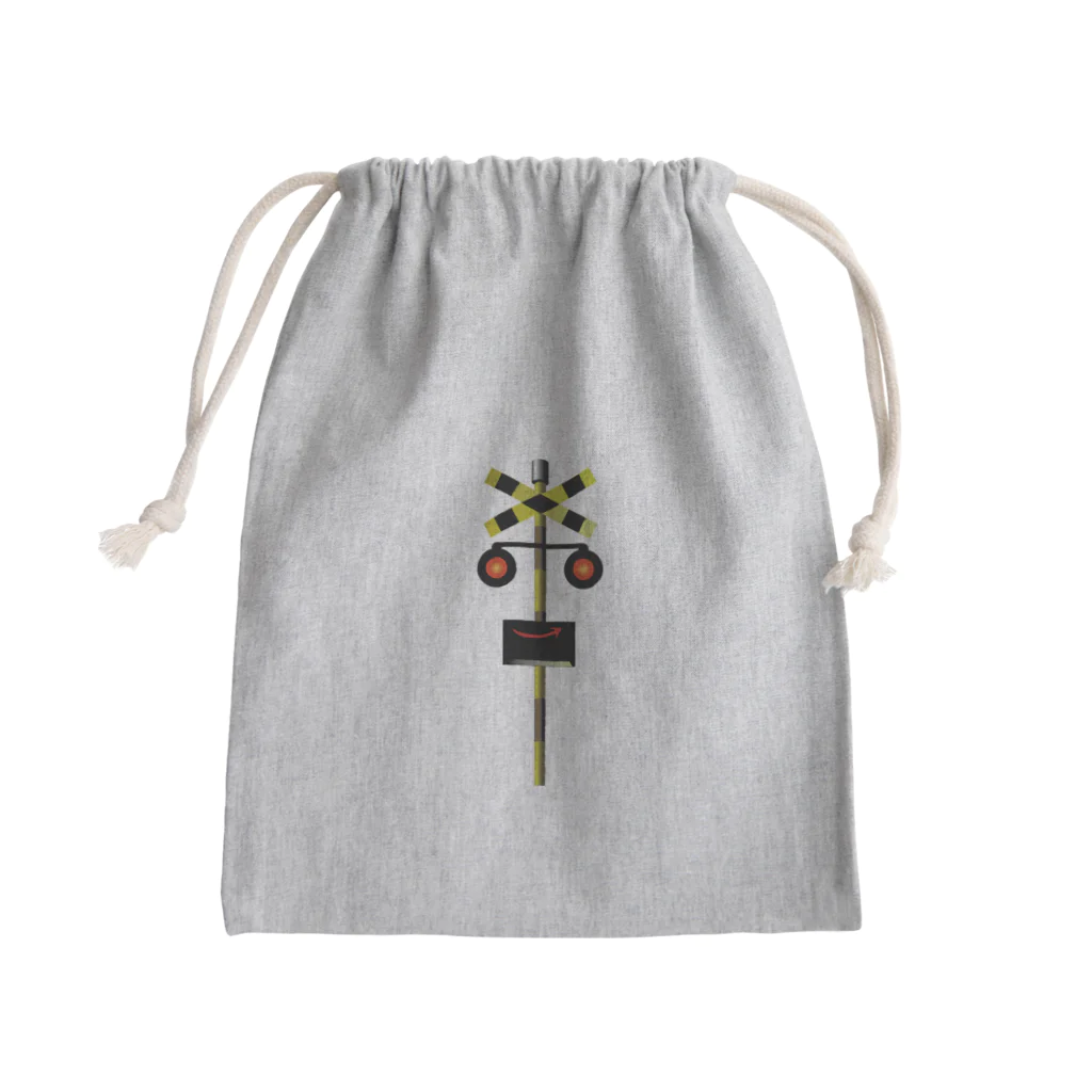 ゴロニャーのダサT屋さんの踏切 カンカングッズ Mini Drawstring Bag