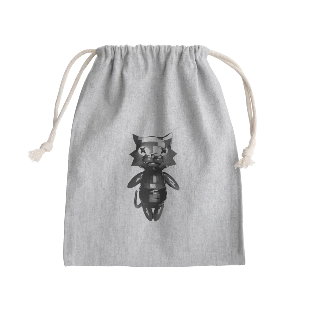 LONESOME TYPE ススのネコチャン スタートアップ Mini Drawstring Bag