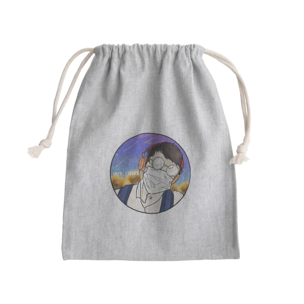 樹カズ・Hime.art SHOPのHimeイラスト01 Mini Drawstring Bag