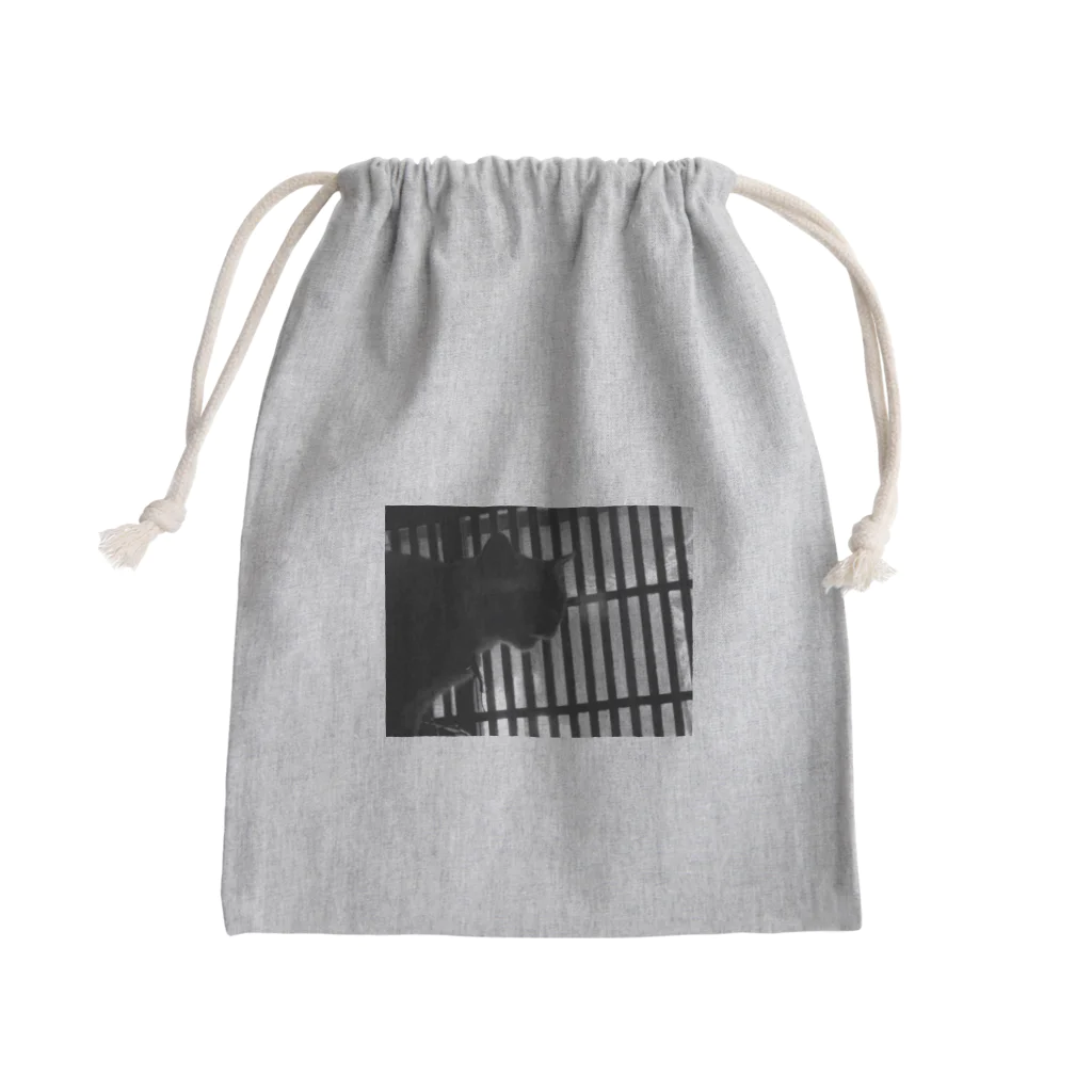 秋刀魚の眼の猫の号令 Mini Drawstring Bag