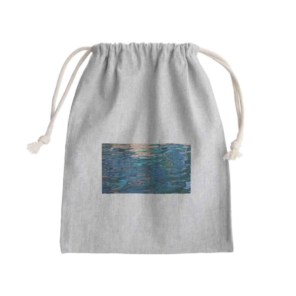 カレカツーの夢の国 水面 Mini Drawstring Bag