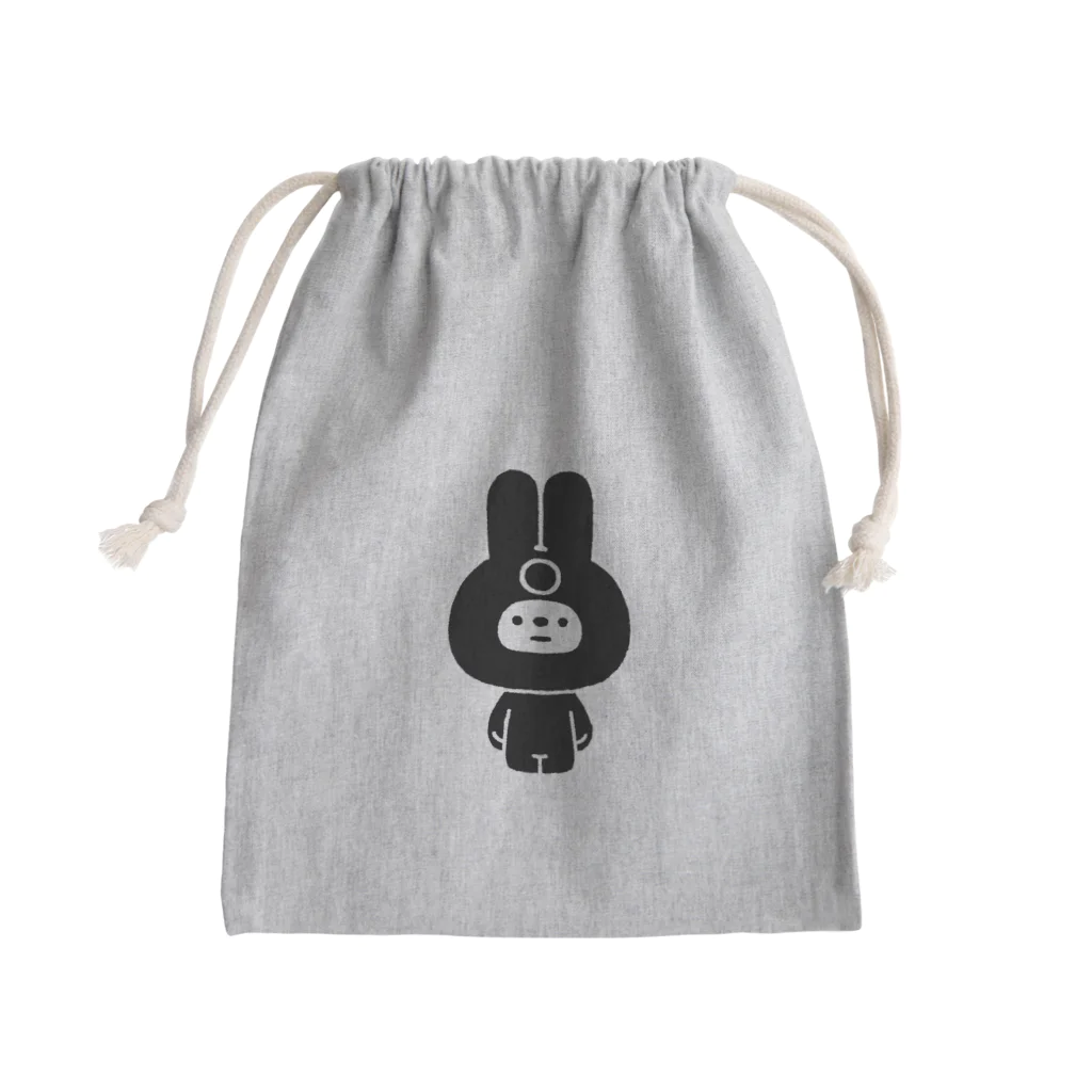 こつｗのおみせの量産うさぎ だたら Mini Drawstring Bag