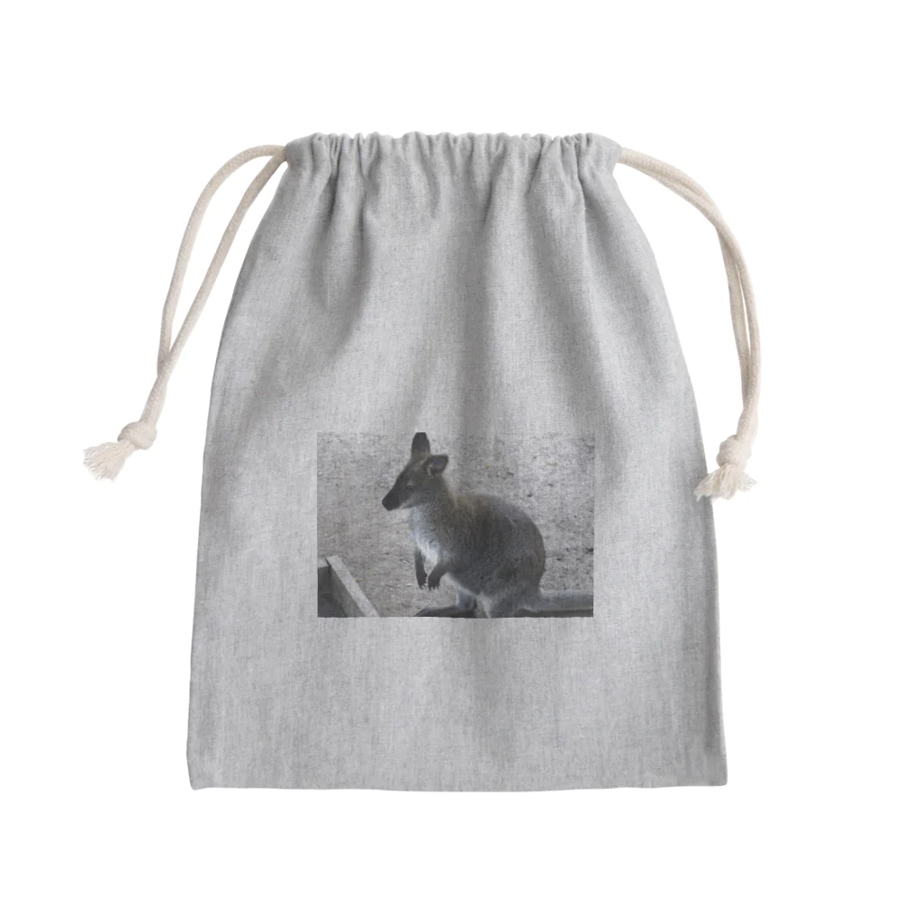 inuyamaのヘルシンキのワラビー Mini Drawstring Bag