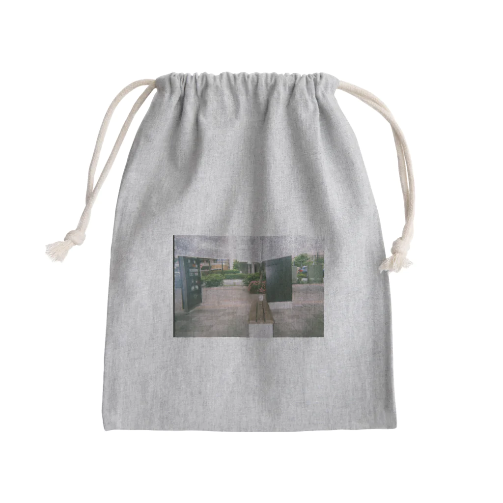 アユイカフィルムの恋は雨模様巾着 Mini Drawstring Bag