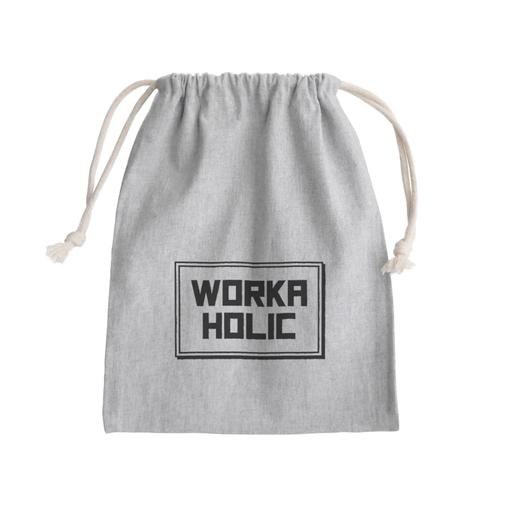 NE9TARのWORKAHOLIC Mini Drawstring Bag