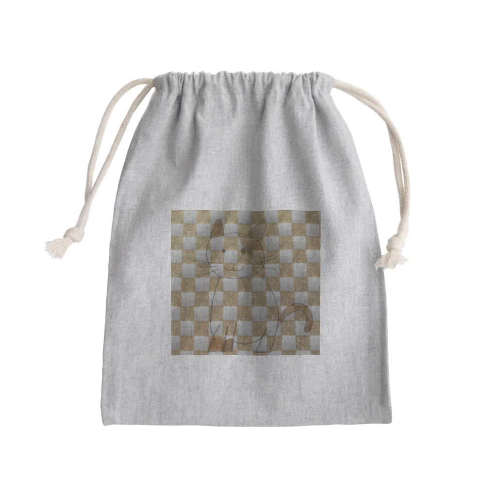 おたまじゃくし⭐️⭐️⭐️✨🍬のまんじゅうちゃん Mini Drawstring Bag