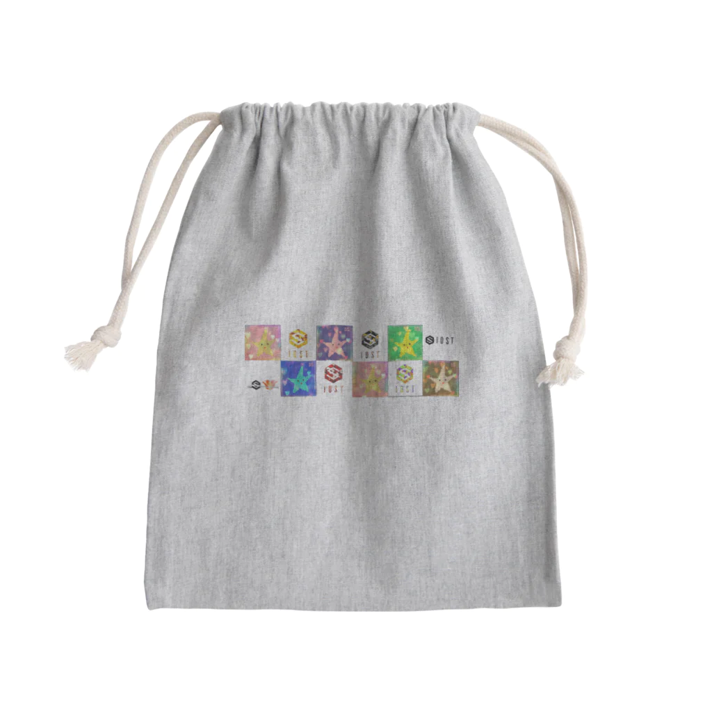 IOST_Supporter_CharityのIOST【ロゴ+如月スター】 Mini Drawstring Bag