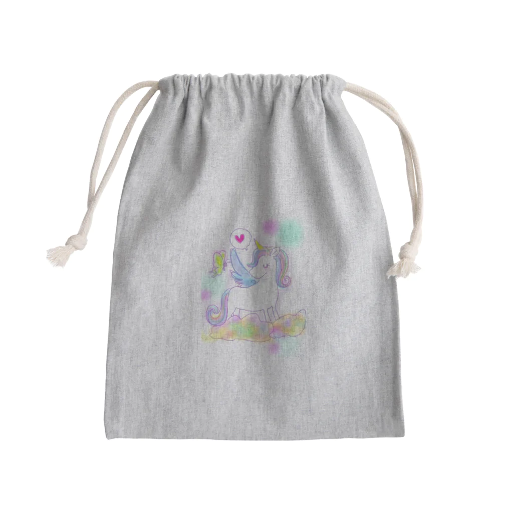 koedananafusiすたいるのキーゥイ Mini Drawstring Bag