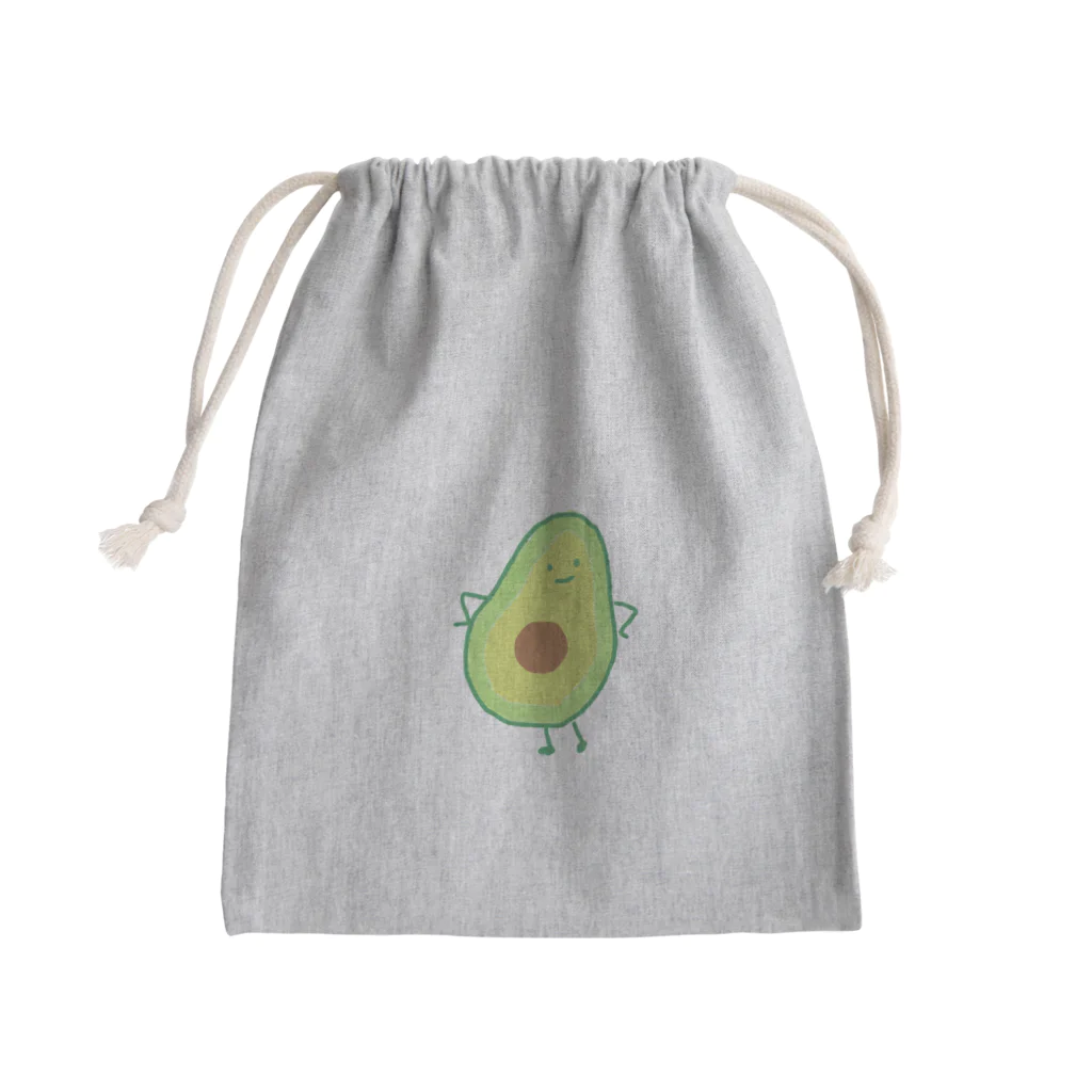 avocadotのアボカドさん Mini Drawstring Bag