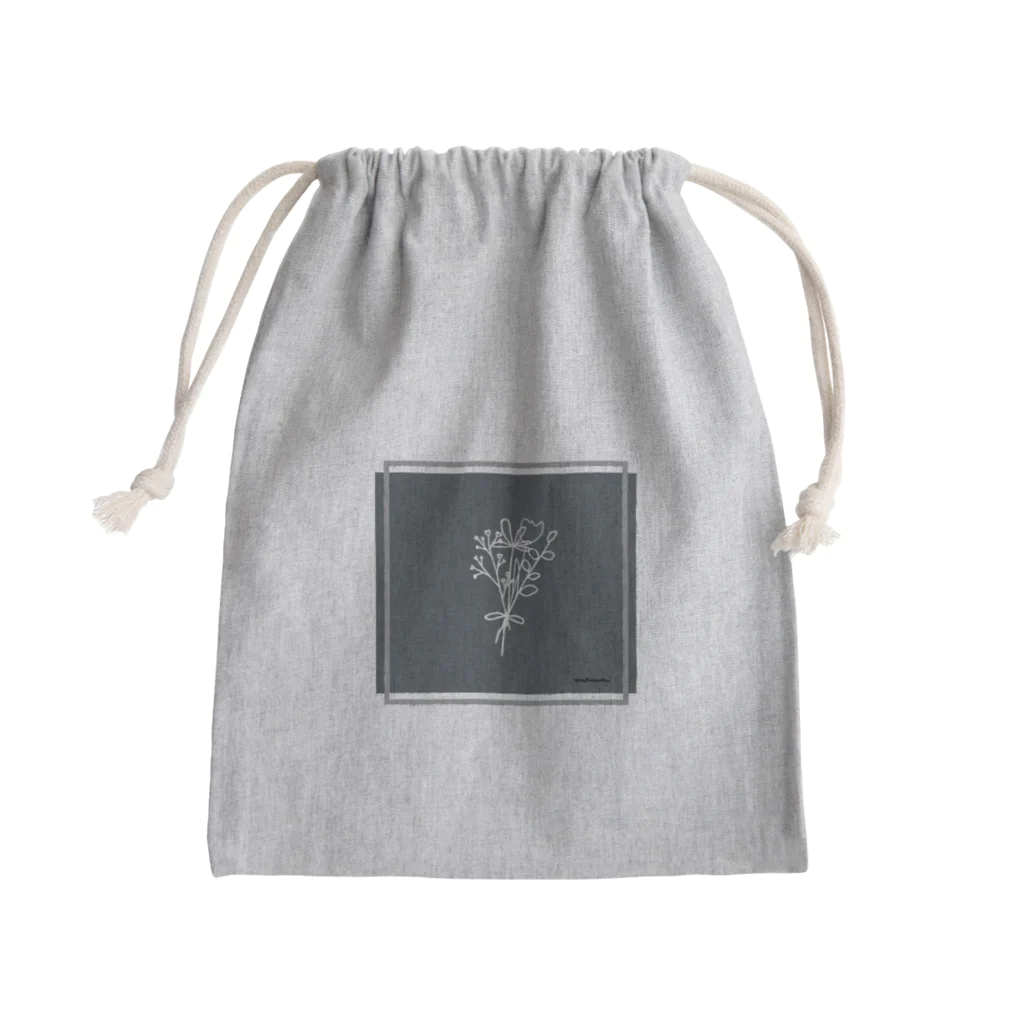 rilybiiのdarkGreen Mini Drawstring Bag